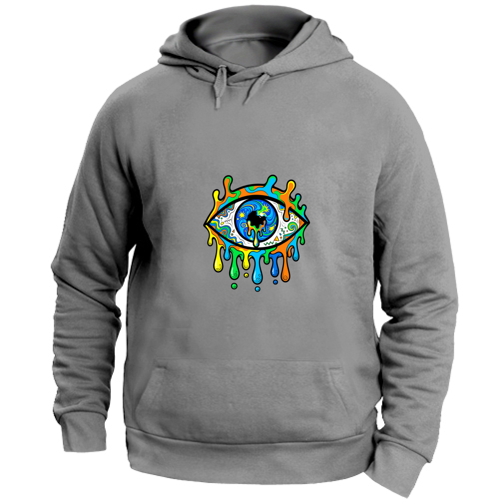 Felpa con Cappuccio Unisex  OCCHIO