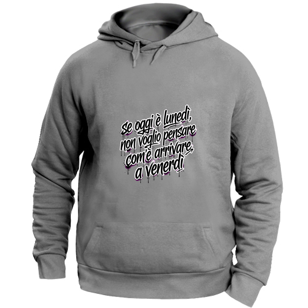 Felpa con Cappuccio Unisex  Verità