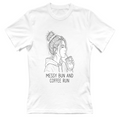 T-Shirt Donna Coffee Run