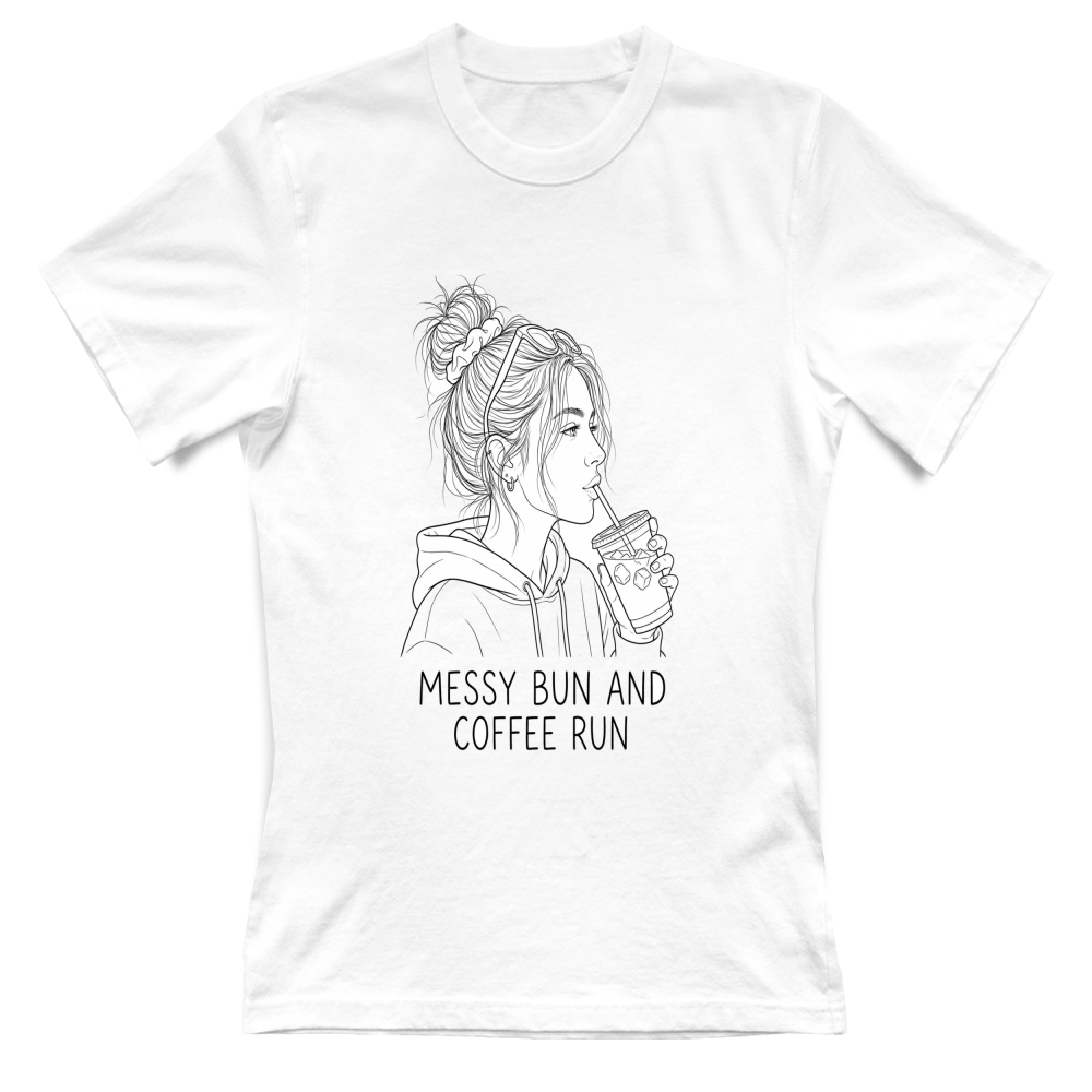 T-Shirt Donna Coffee Run