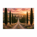 Canvas 30x20 La Strada di Casa