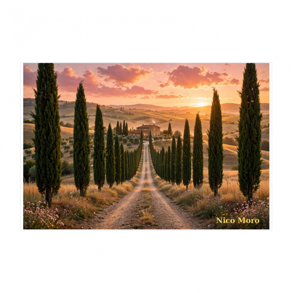 Canvas 30x20 La Strada di Casa