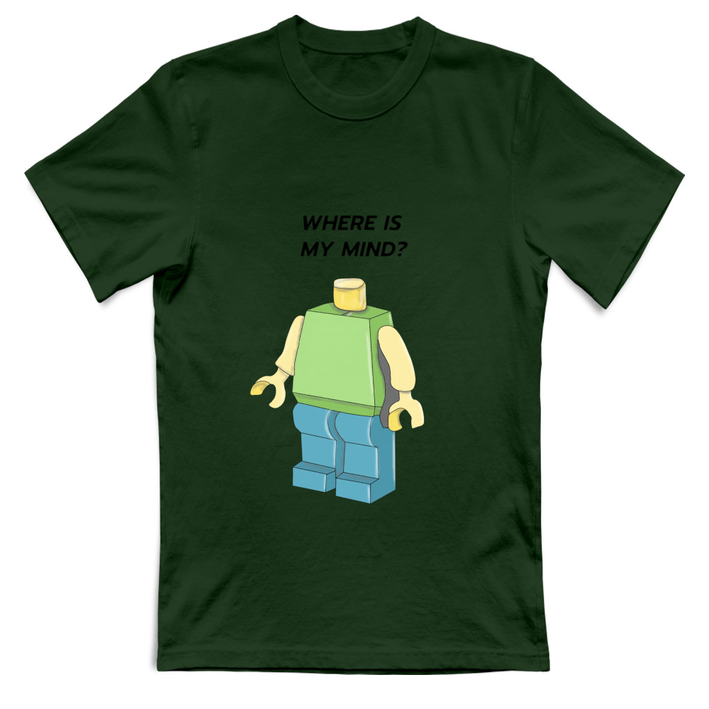T-Shirt Unisex -Dov'è la mia testa?