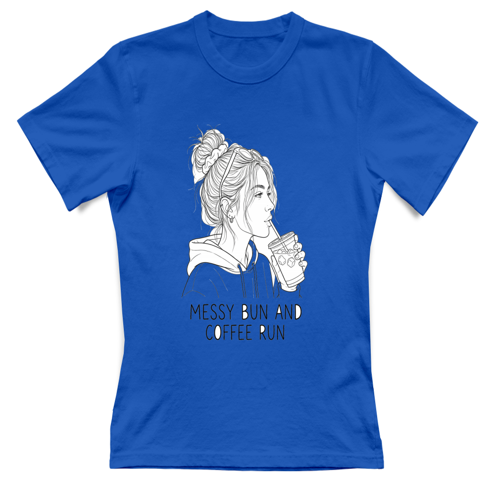 T-Shirt Donna Coffee Run