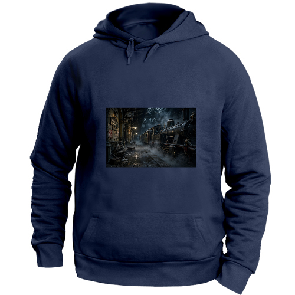 Felpa con Cappuccio Unisex STAZIONE HORROR