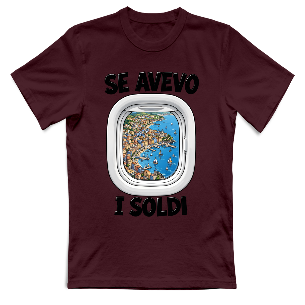 T-Shirt Unisex Se avevo i soldi