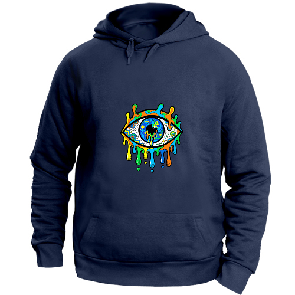 Felpa con Cappuccio Unisex  OCCHIO