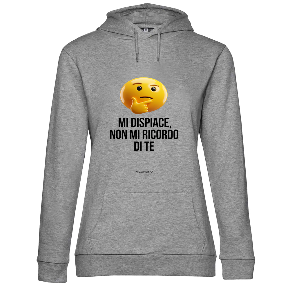Hoodie Premium Women Non ricordo