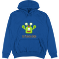 Felpa Unisex con Cappuccio Mostriciattolo