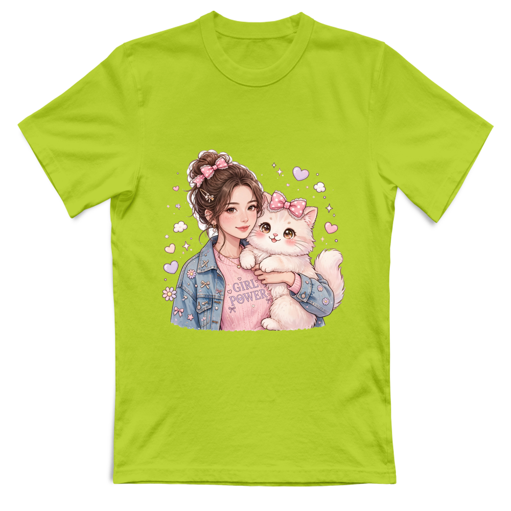 T-Shirt Donna Girl Power
