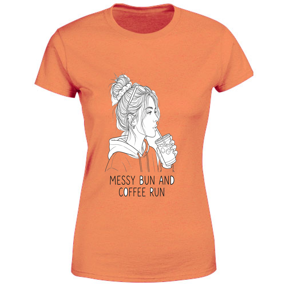 T-Shirt Donna Coffee Run