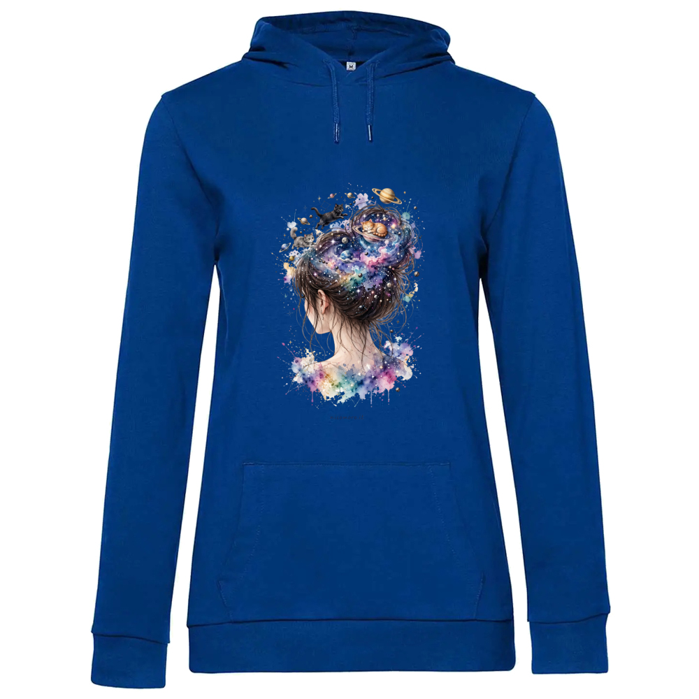 Hoodie Premium Women Galaxy run