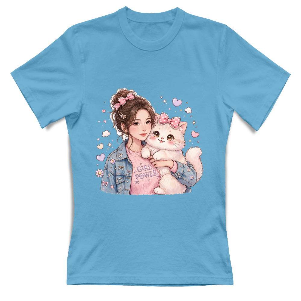 T-Shirt Donna Girl Power
