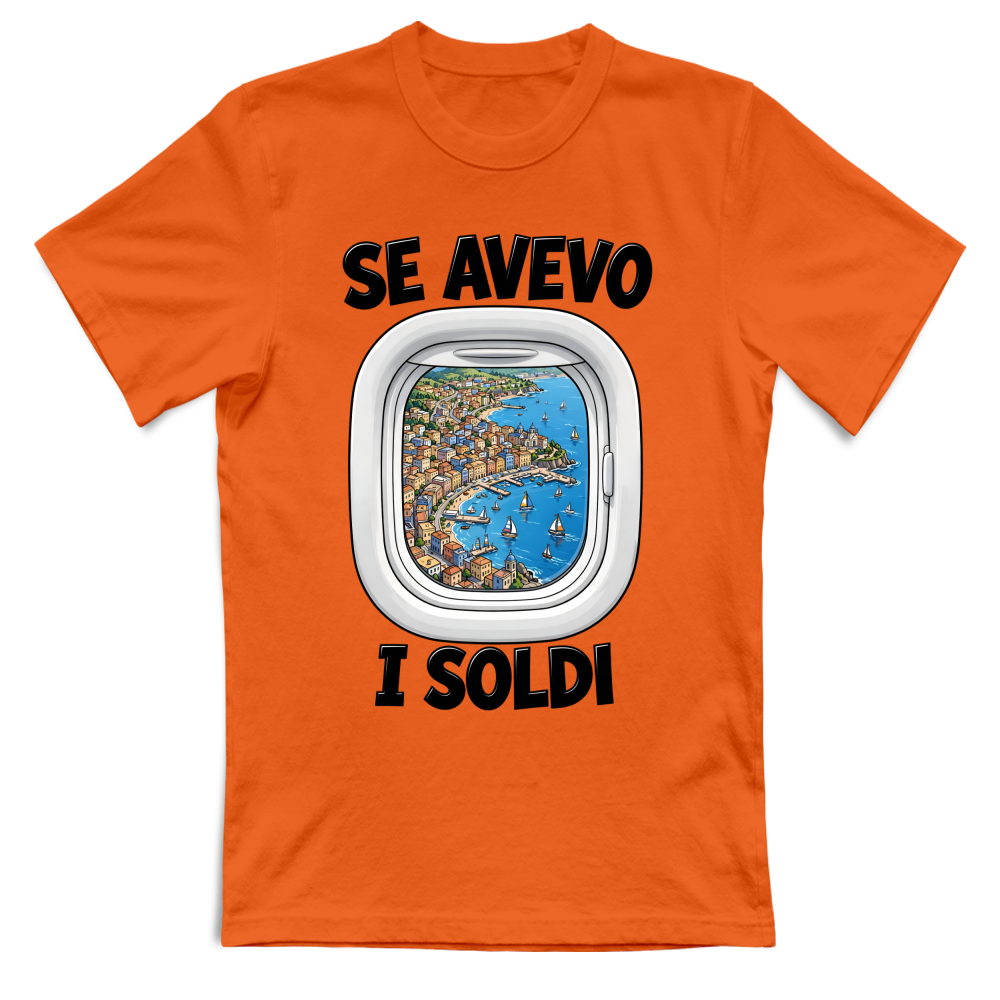 T-Shirt Unisex Se avevo i soldi