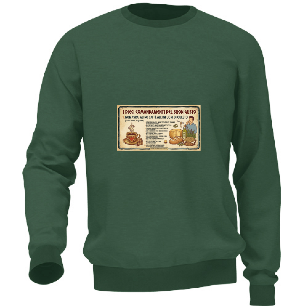 Felpa Unisex Comandamenti