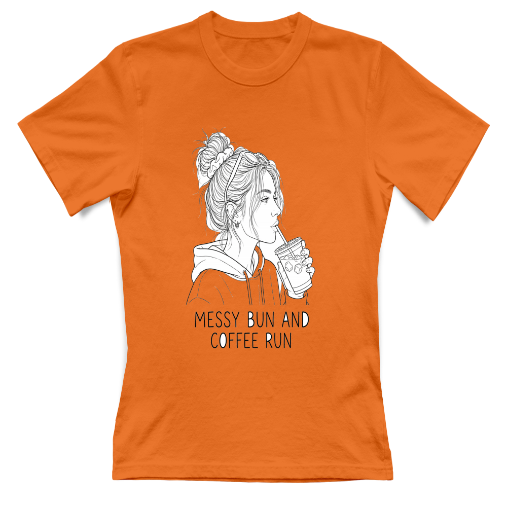 T-Shirt Donna Coffee Run