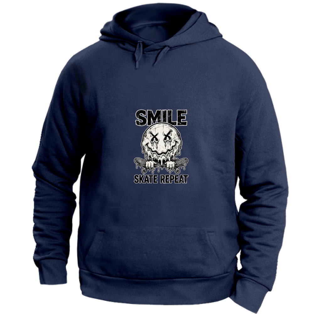 Felpa con Cappuccio Unisex  SMILE