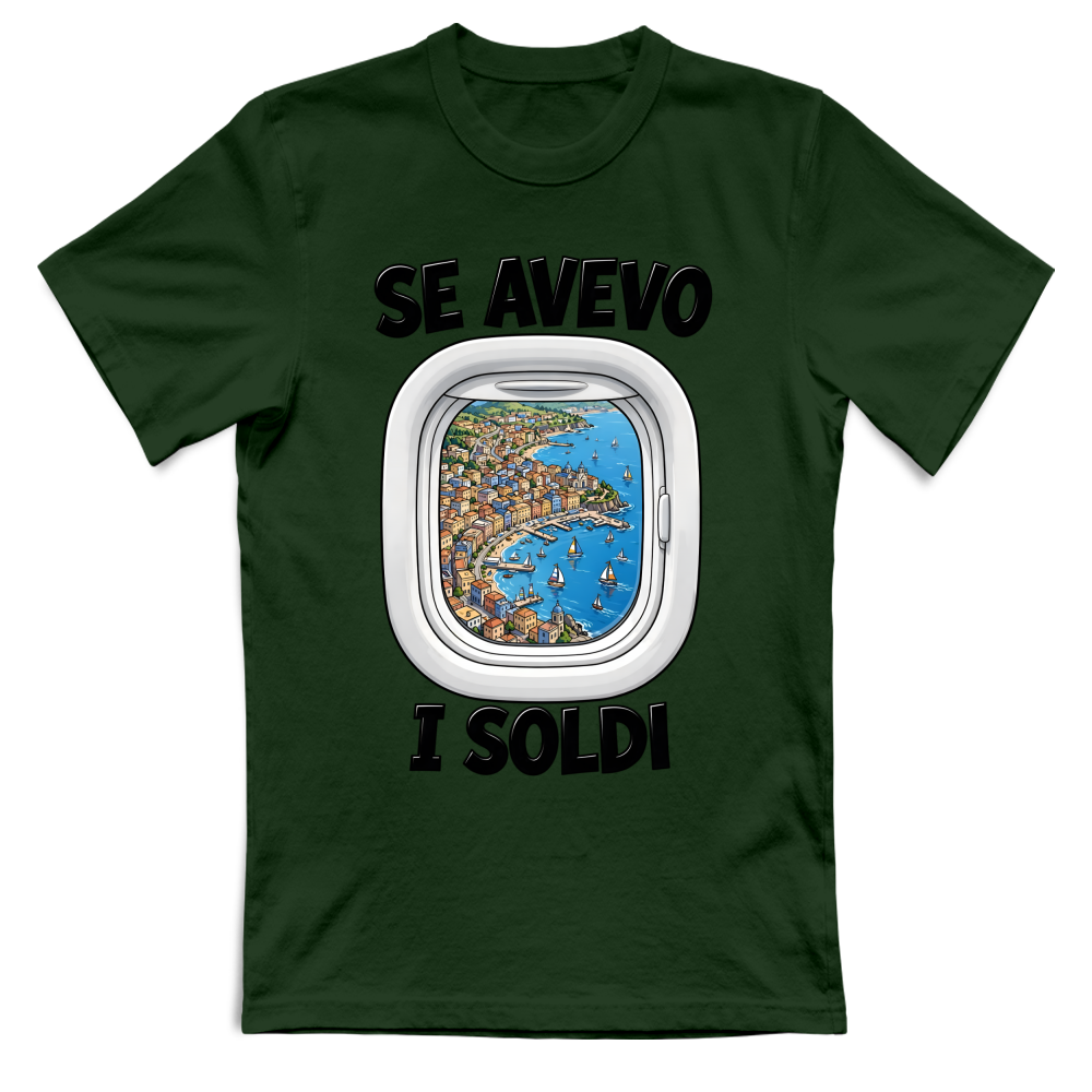 T-Shirt Unisex Se avevo i soldi