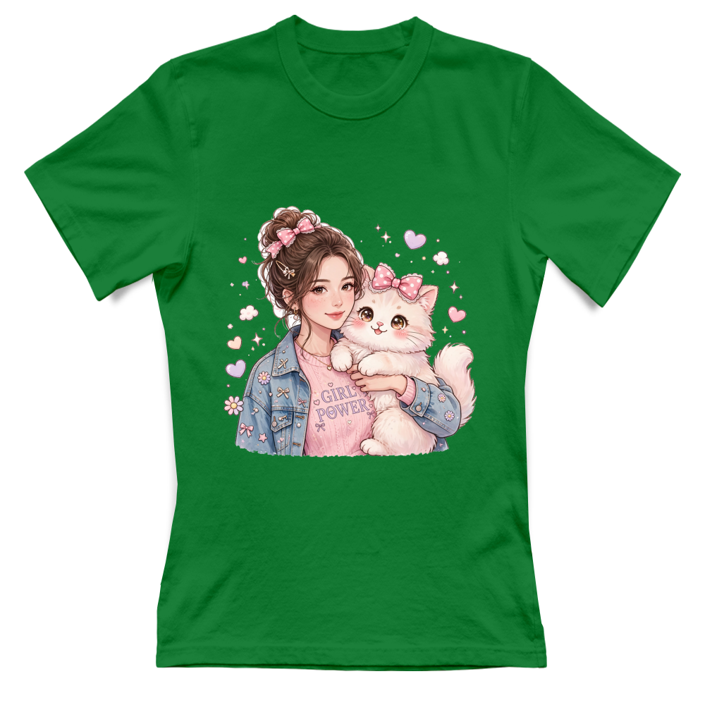 T-Shirt Donna Girl Power