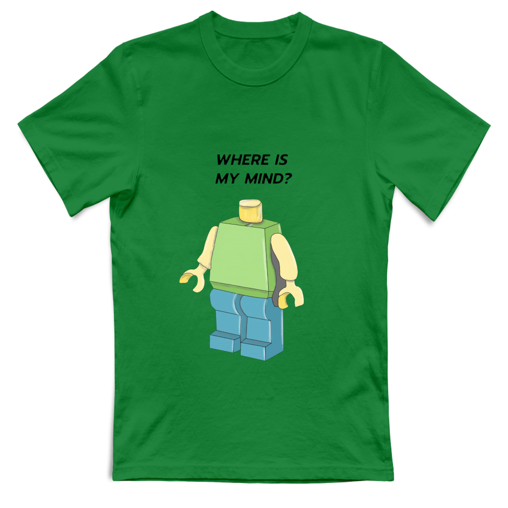 T-Shirt Unisex -Dov'è la mia testa?