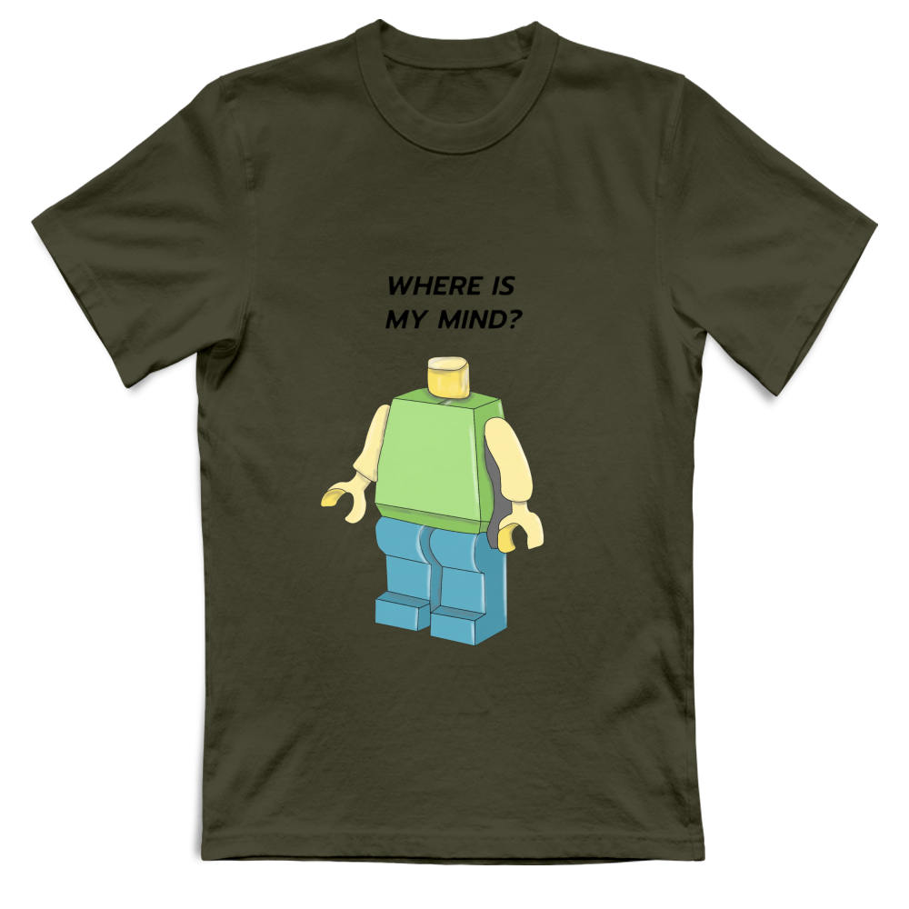 T-Shirt Unisex -Dov'è la mia testa?