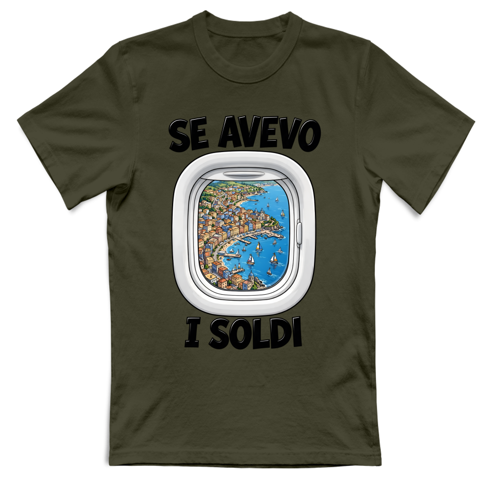 T-Shirt Unisex Se avevo i soldi