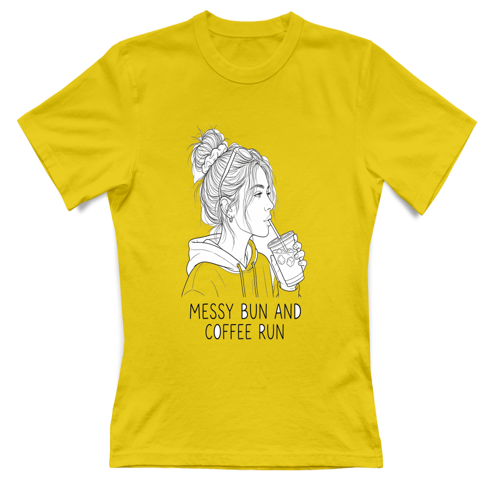T-Shirt Donna Coffee Run
