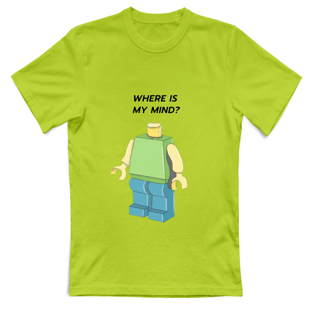 T-Shirt Unisex -Dov'è la mia testa?