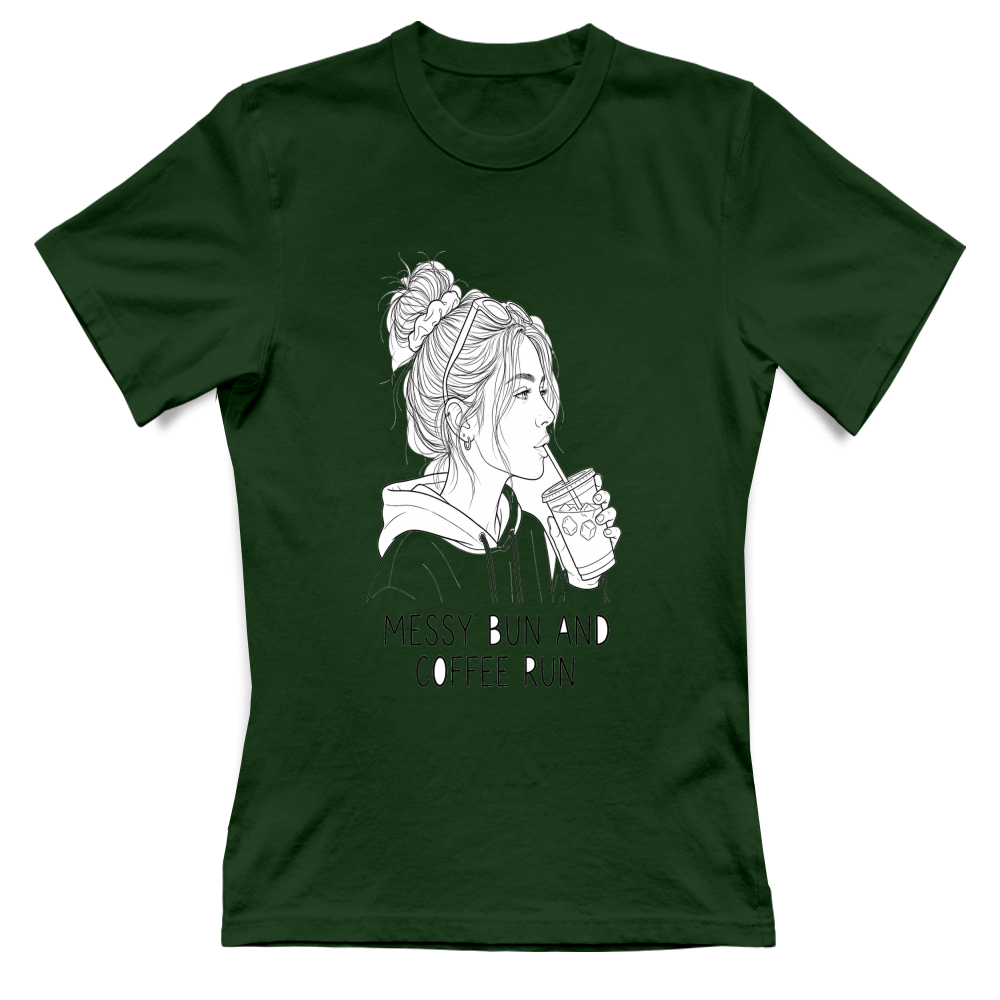 T-Shirt Donna Coffee Run