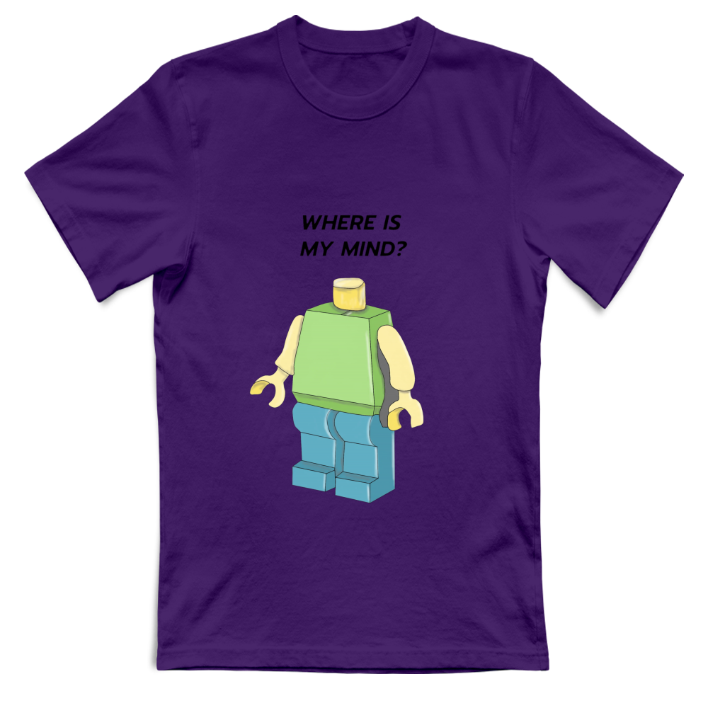 T-Shirt Unisex -Dov'è la mia testa?