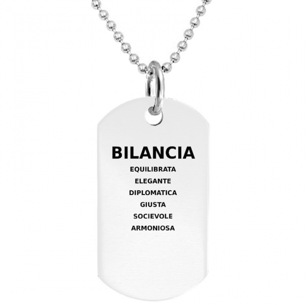 Medaglietta Bilancia