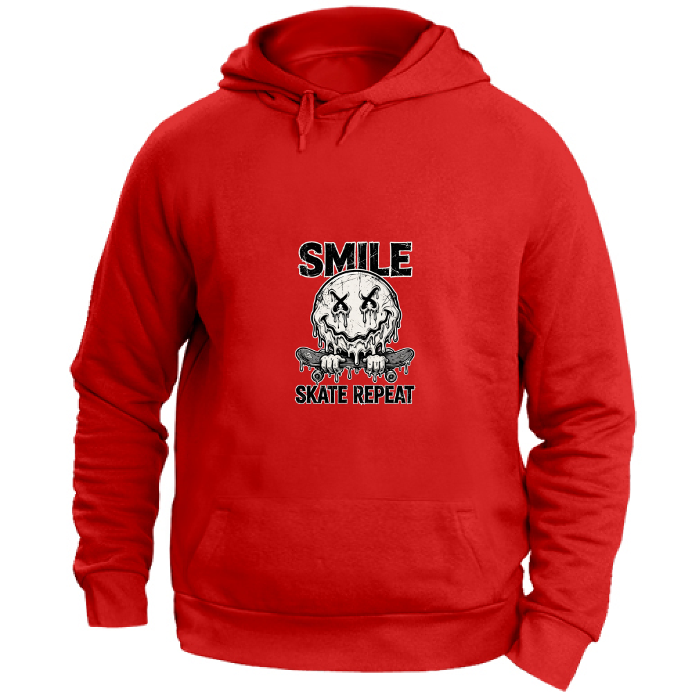 Felpa con Cappuccio Unisex  SMILE