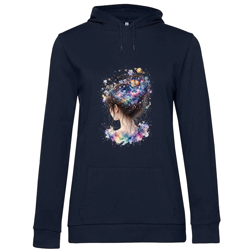 Hoodie Premium Women Galaxy run