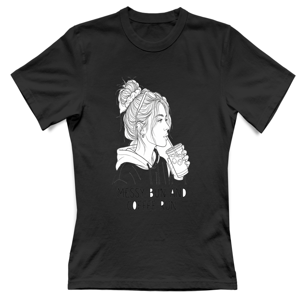 T-Shirt Donna Coffee Run