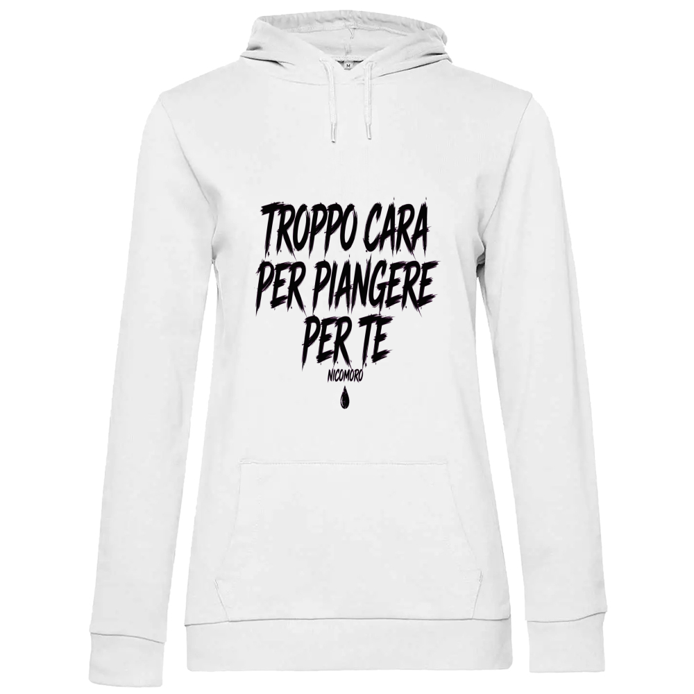 Hoodie Premium Women Piangere per te