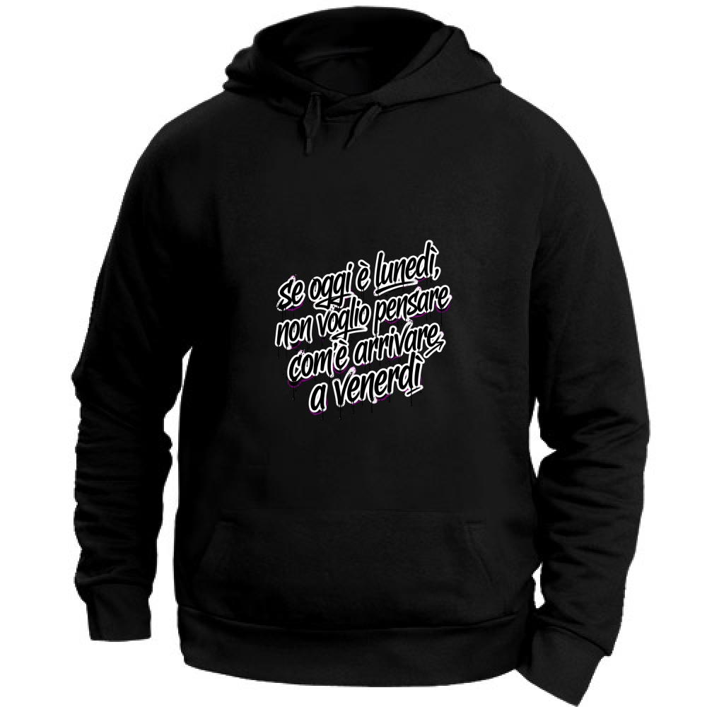 Felpa con Cappuccio Unisex  Verità