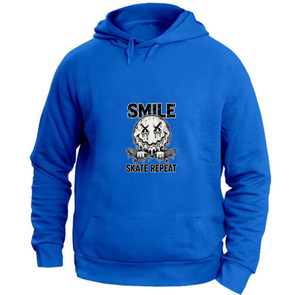 Felpa con Cappuccio Unisex  SMILE