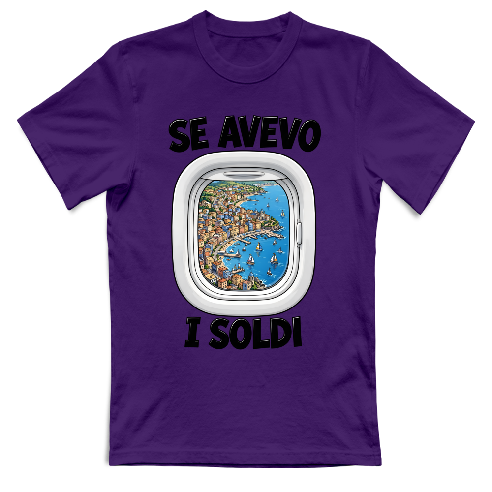 T-Shirt Unisex Se avevo i soldi