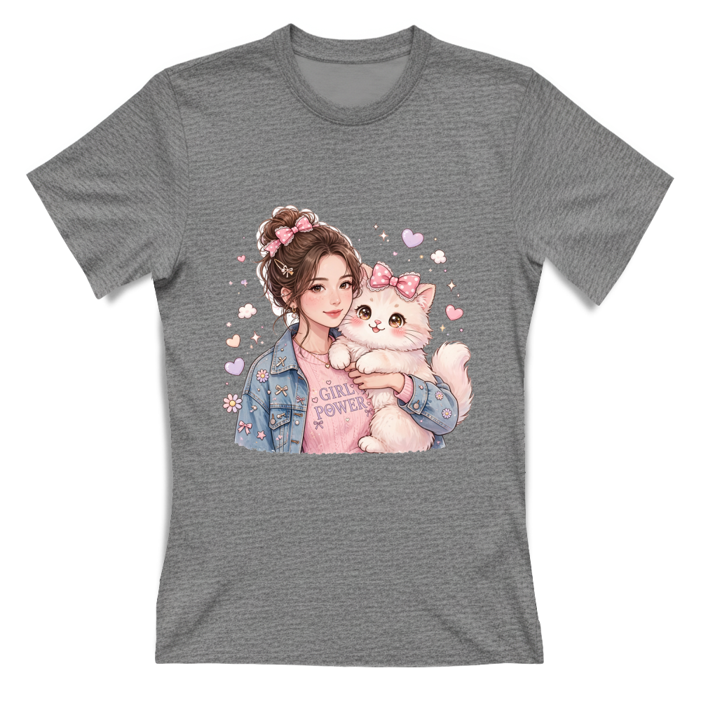 T-Shirt Donna Girl Power