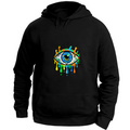 Felpa con Cappuccio Unisex  OCCHIO