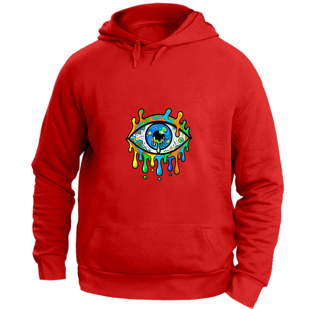 Felpa con Cappuccio Unisex  OCCHIO