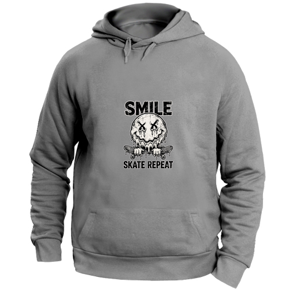 Felpa con Cappuccio Unisex  SMILE