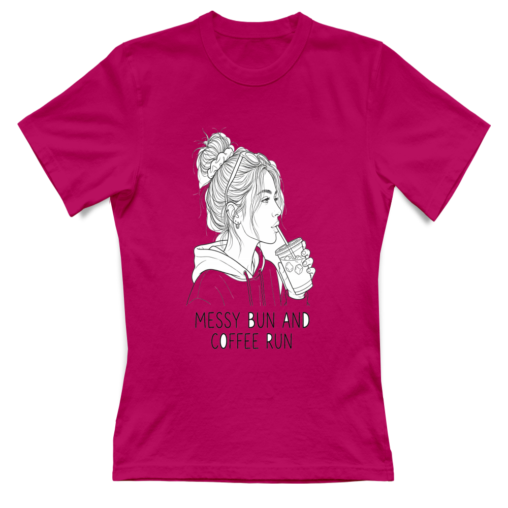 T-Shirt Donna Coffee Run