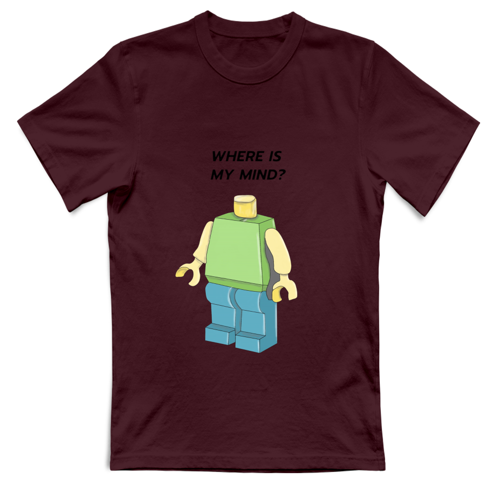 T-Shirt Unisex -Dov'è la mia testa?