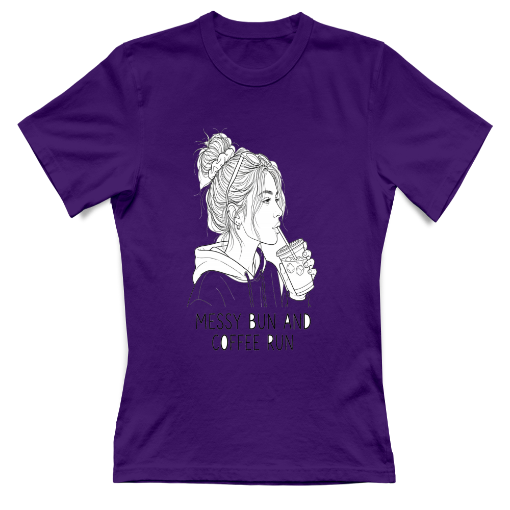 T-Shirt Donna Coffee Run