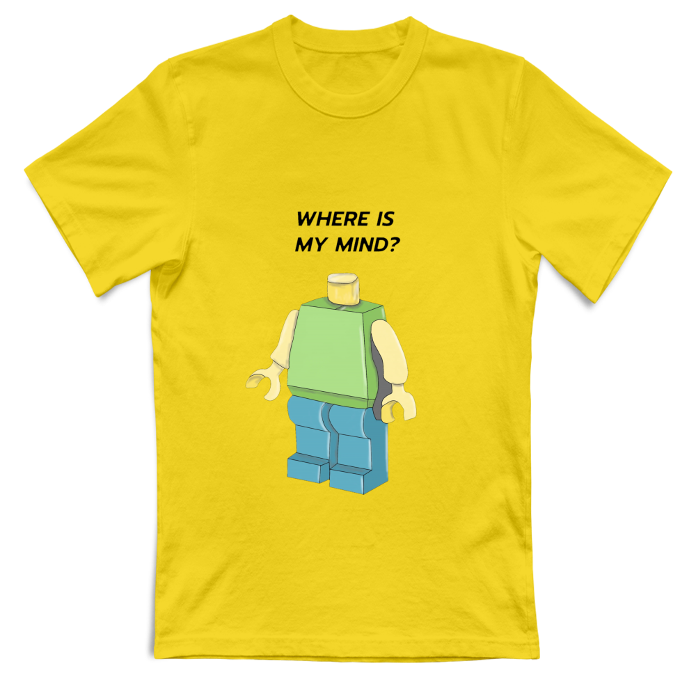 T-Shirt Unisex -Dov'è la mia testa?