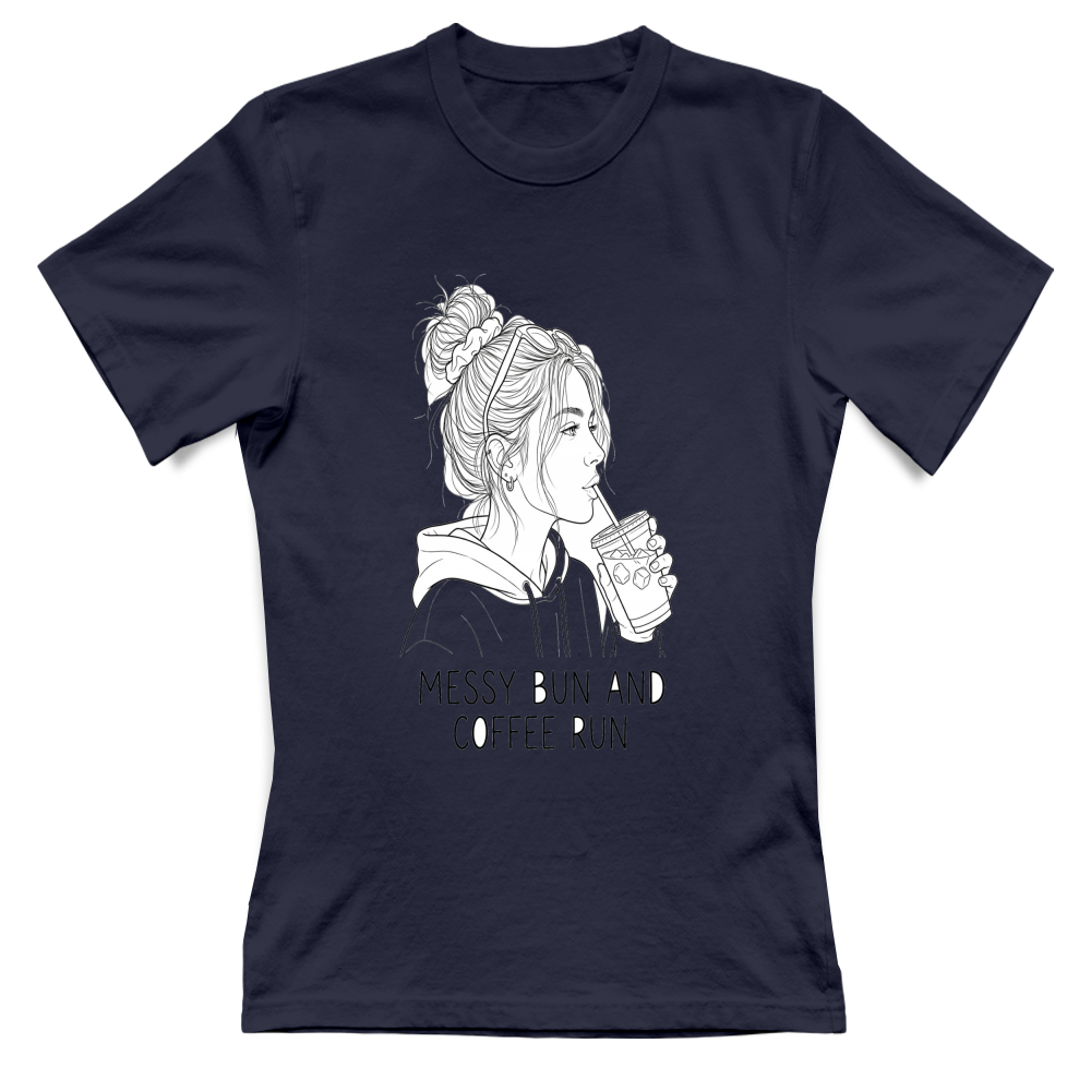 T-Shirt Donna Coffee Run