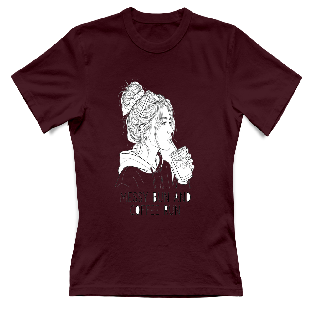 T-Shirt Donna Coffee Run