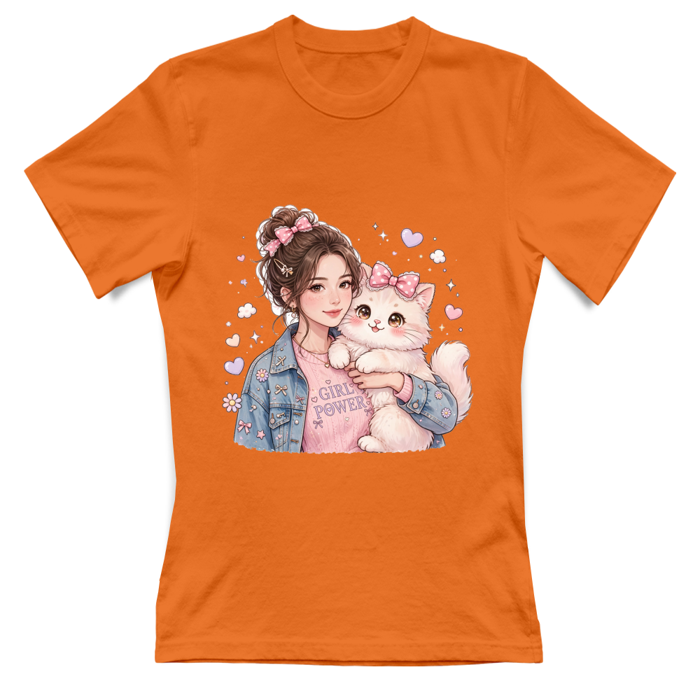 T-Shirt Donna Girl Power