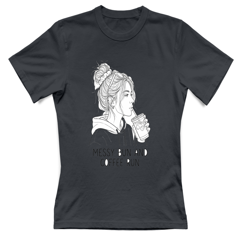 T-Shirt Donna Coffee Run